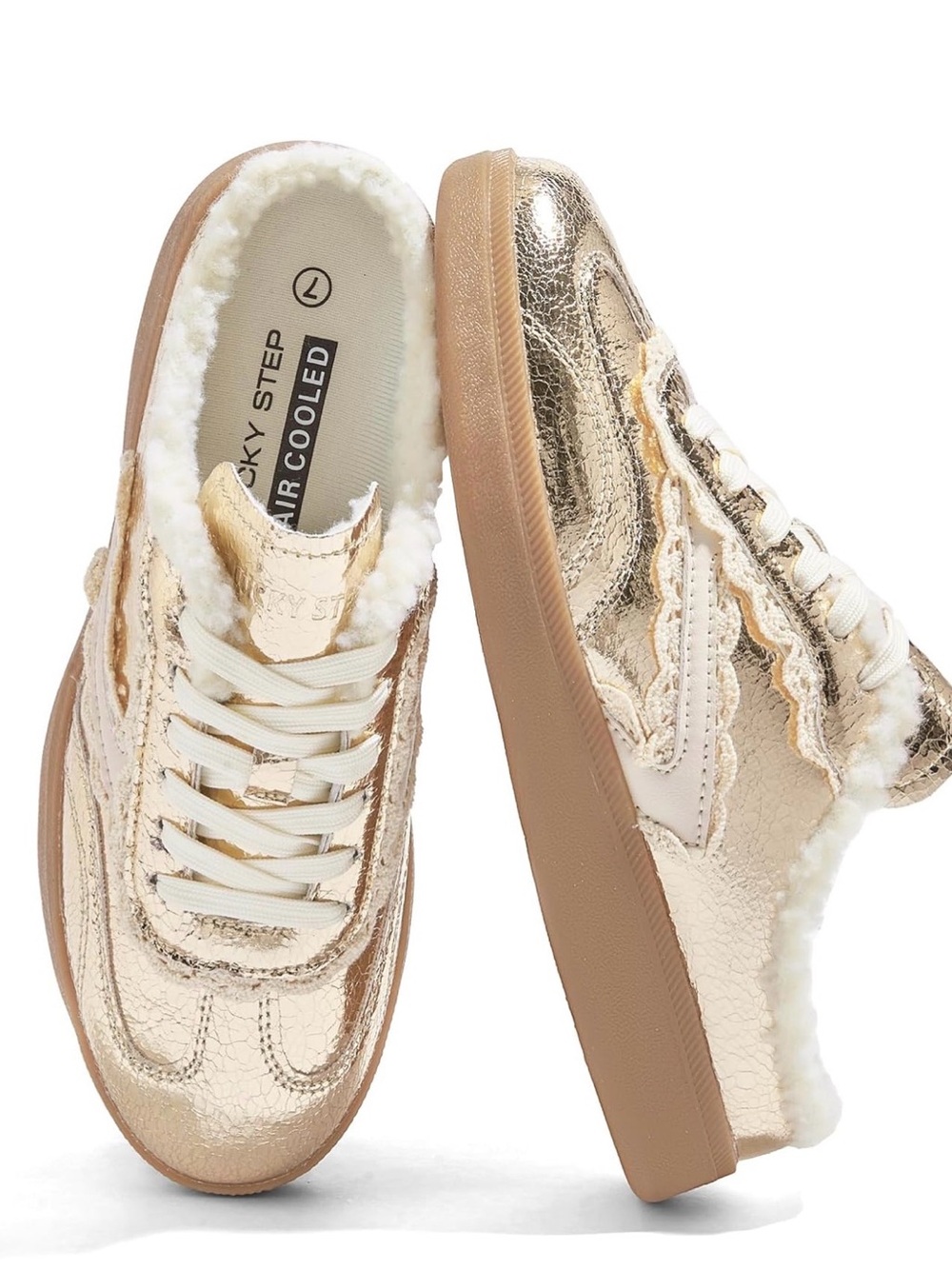 LUCKY STEP Women’s Mule Fashion Sneakers
